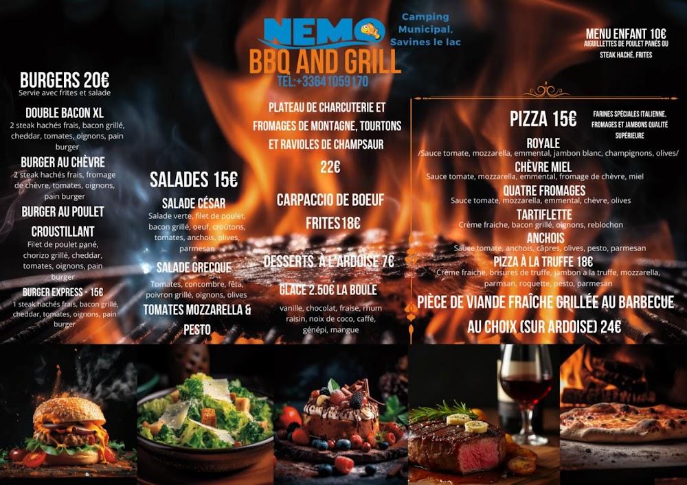 NEMO BBQ AND GRILL - Menu Image 1